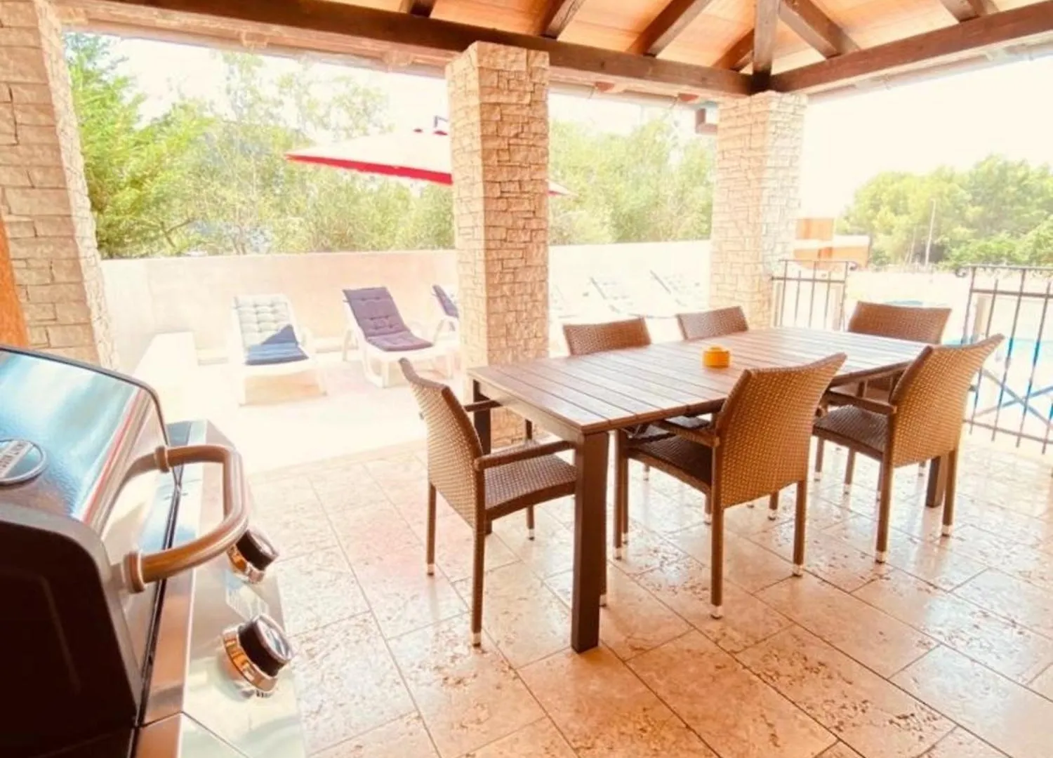 Ferienhaus Mit Privatpool Fuer 6 Personen Ca 111 Qm In Medulin, Istrien Suedkueste Von Istrien